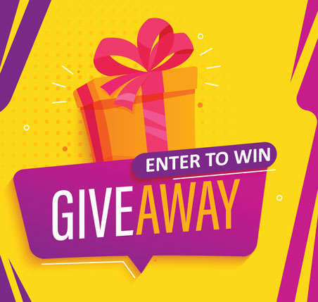 gift box, enter to win